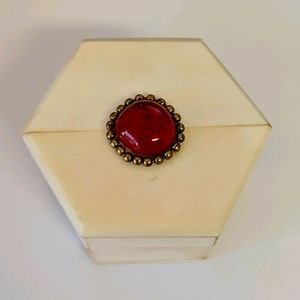 Small  Wooden Case with crystal detail